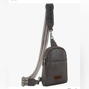 Grey Wrangler Purse